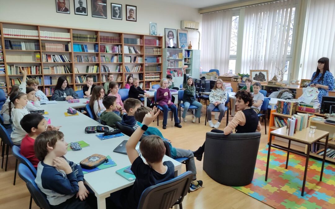 Радионица ИК „Одисеја” у школској библиотеци